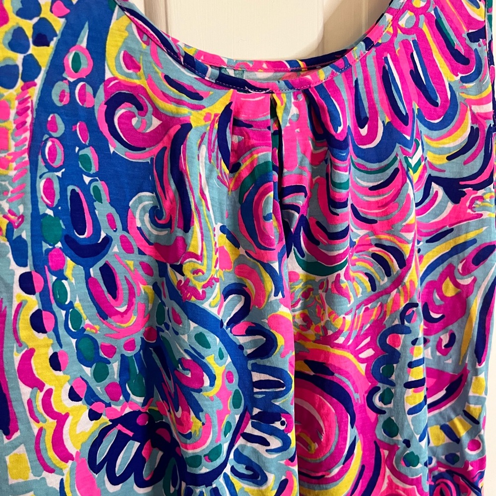 Lilly Pulitzer Colorful sleeveless top size Small - Picture 6 of 6